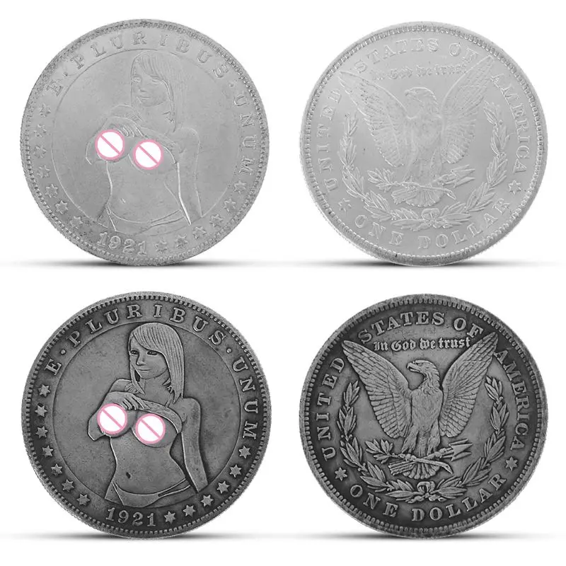 

Sexy Commemorative Coin For Collection Gift Souvenir Art Metal Antique Home Decoration Casting Coin