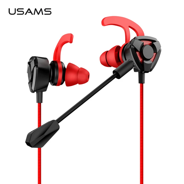 In ear Gaming Earphones,USAMS 3.5mm L Stereo Headset Earbuds Wired Game