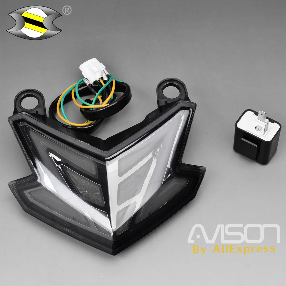 for Kawasaki NINJA ZX6R ZX 6R 636 Z800 Tail Light Assembly LED Tail