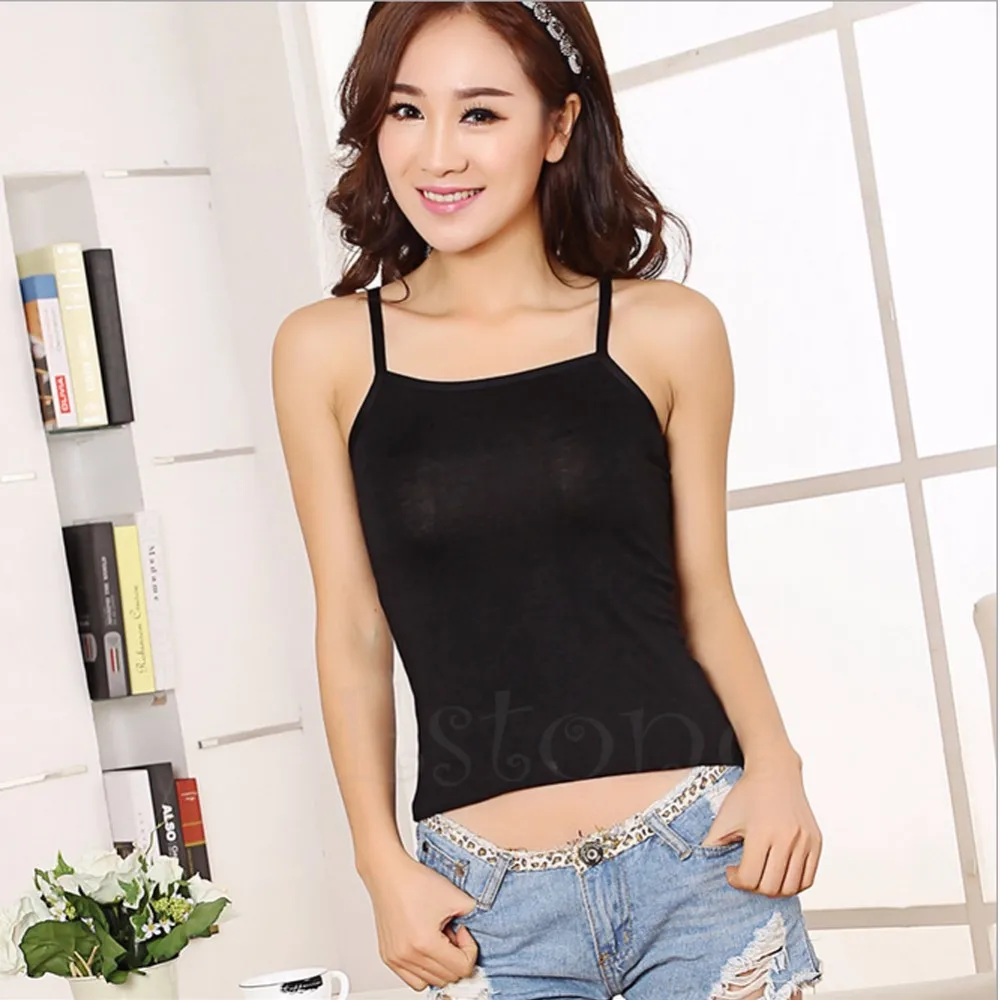 New Sexy Camisole for Women Lace Strap Sleeveless Shirt Vest Blouse Tank Crop Top Female Hollow Large Bow Vest Harness