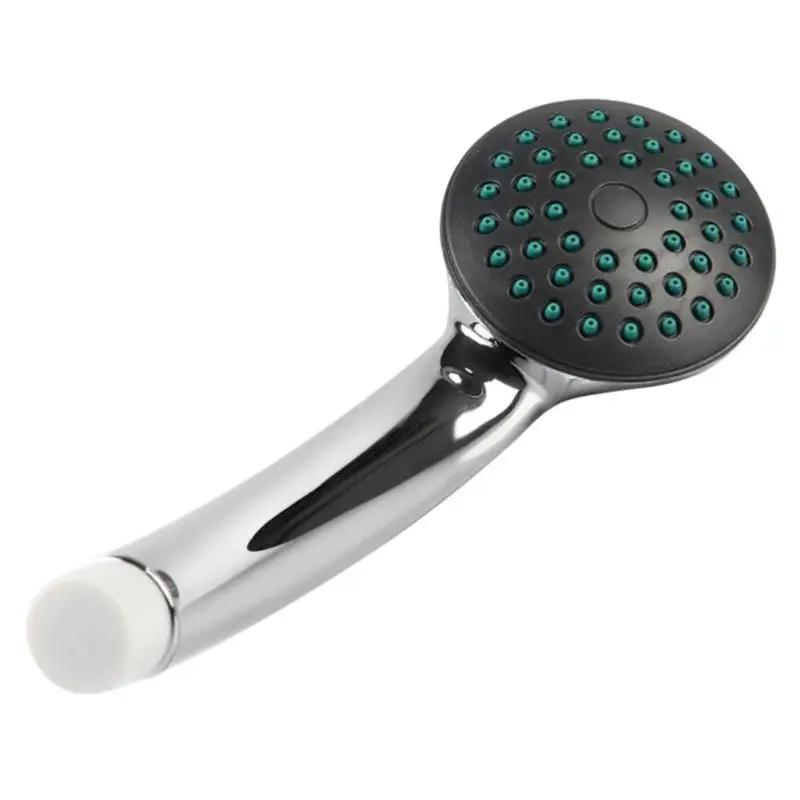 

Bathroom Shower Head 1 Mode Mini Handle Adjustable High Pressure Water Saving Rainfall Shower Head Chrome ABS showerhead