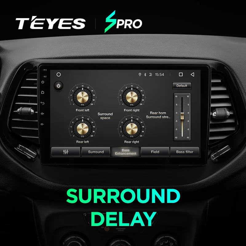 Discount TEYES SPRO For Jeep Compass 2 MP 2016 2017 2018 Car Radio Multimedia Video Player Navigation GPS Android 8.1 No 2din 2 din dvd 4