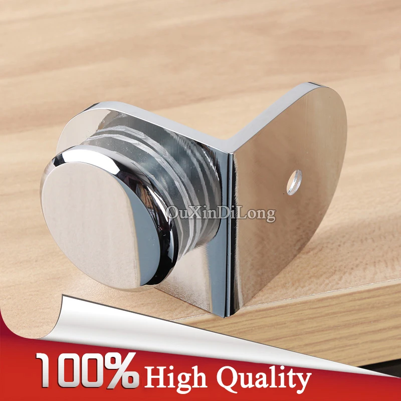 High Quality 4PCS Brass Shower Glass Clamps Clips ...
