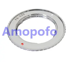 Amopofo pb-EF электронный переходное кольцо, praktica PB объектив для Canon EOS 7D 60D 500D 1100D 450D 550D Камера адаптер