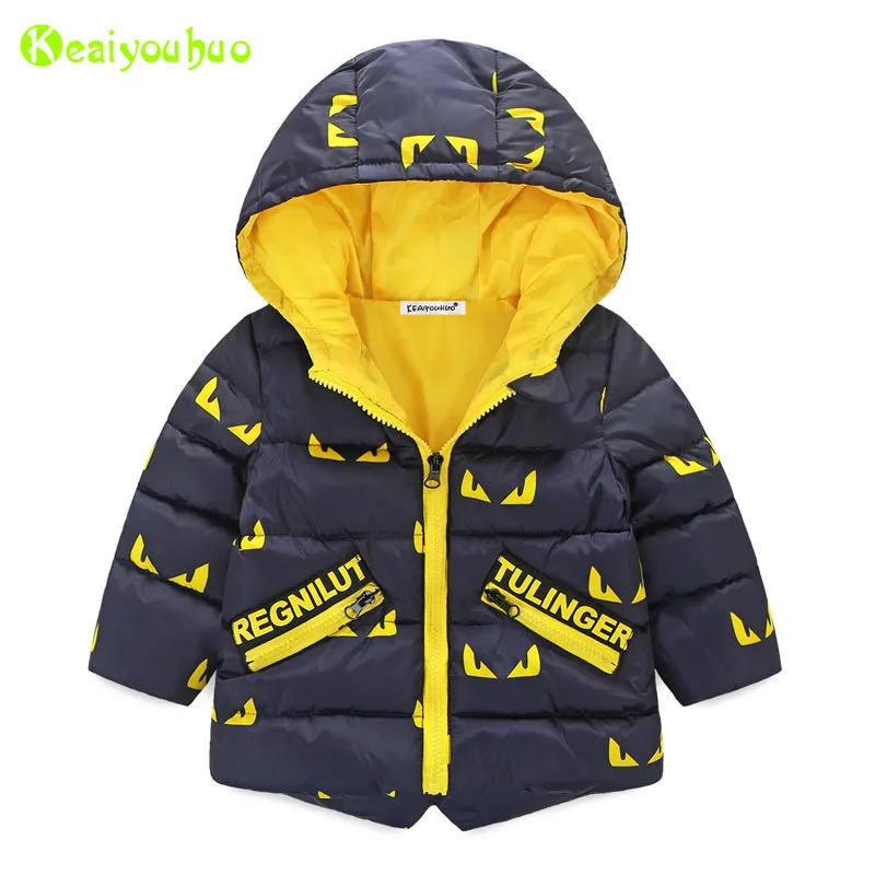 Baby Boys Jacket 2018 Autumn Winter Jackets For Boys Coat Kids Warm Hooded Outerwear Coat For Boys Clothes Children Girls Jacket