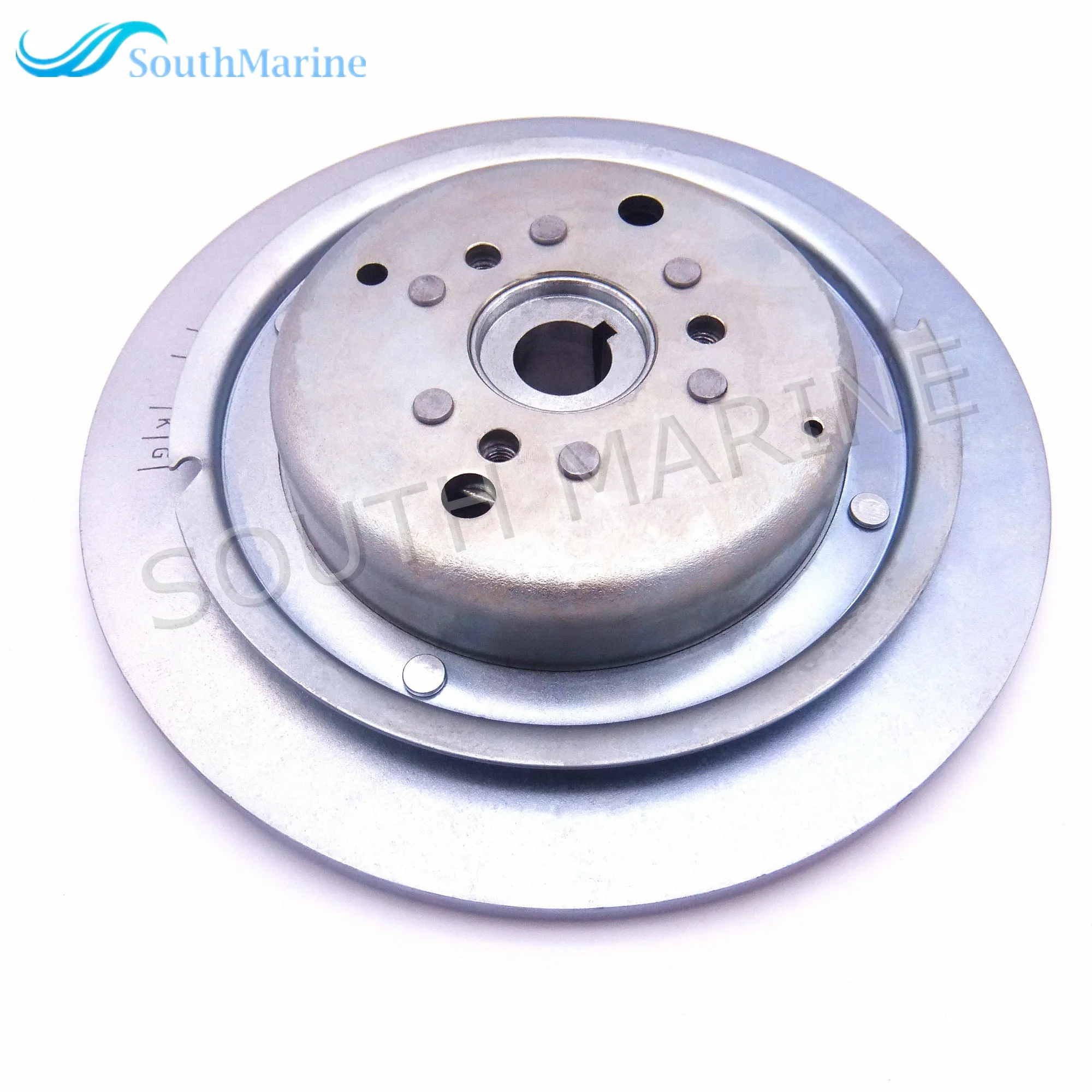 Boat Motor T36 04000500 Flywheel Rotor Assy for Parsun HDX 2 Stroke T36 T40J Outboard Enginein