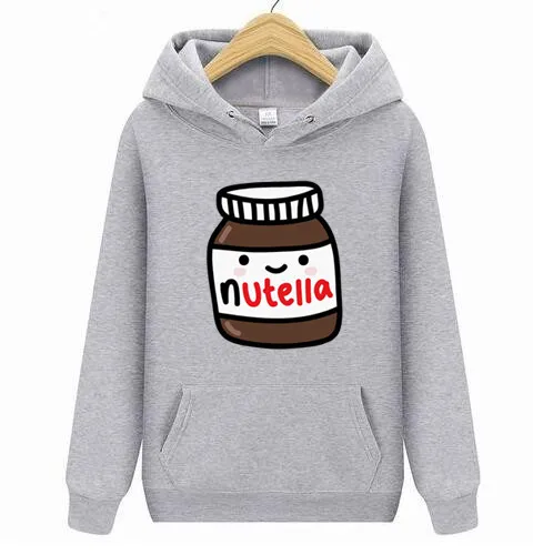 Прикольные футболки толстовки Nutella банку рисунок реалистичный как в свой