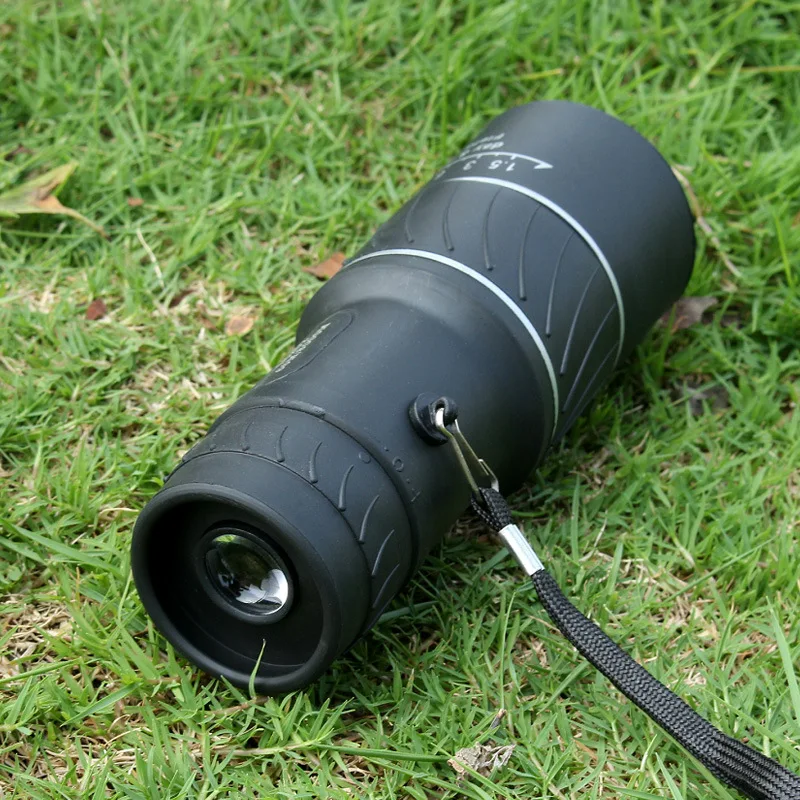 Черный однофокусный 16*52 охотничий телескоп Монокуляр оптический объектив монокулярный прицел бинокль линзы регулируемый фокус Монокуляр