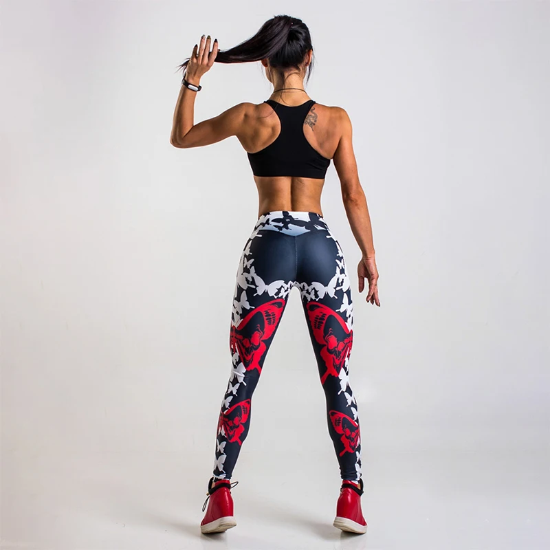 ATHVOTAR женские леггинсы с принтом граффити Брюки сексуальные штаны с высокой талией одежда для фитнеса для женщин леггинсы с точечным принтом