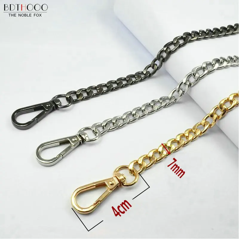 Metal Chain Handbag Replacement Shoulder Strap for DIY Made Bag Handle