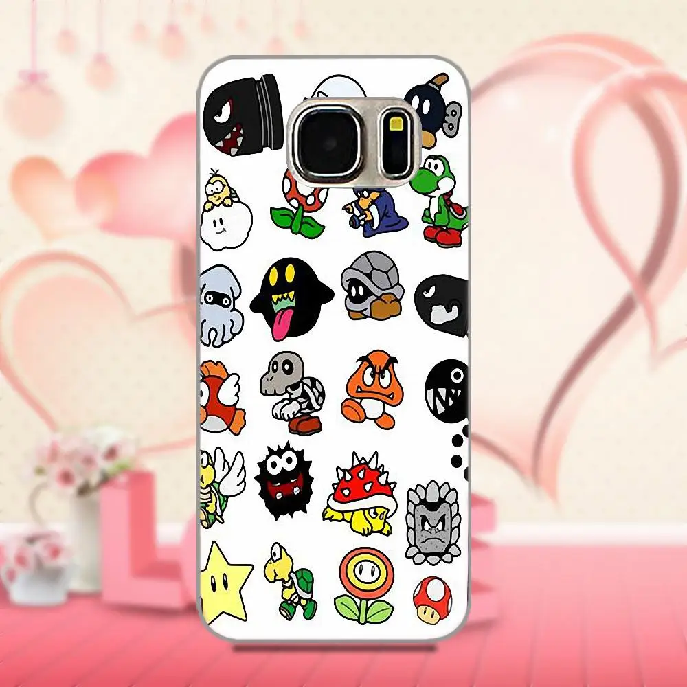 Мягкий ТПУ дизайн телефона Super Mario Bros для Apple iPhone X 4 4S 5 5C 5S SE 6 6S 7 8 Plus LG G3 G4 G5 G6 K4 K7 K8 K10