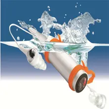 4 ГБ Водонепроницаемый Дайвинг Купание MP3 IPX8 под водой с FM радио с шейным Mp3 с наушниками с ремешком на руку