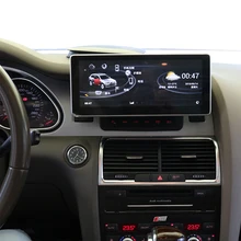 Автомобильный мультимедийный плеер 4G+ 64G Android 8,1 10,25 дюймов экран для Audi Q7 2006- Wifi BT Радио Стерео тире gps navifation