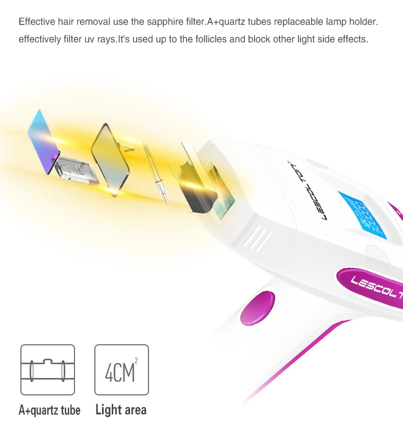 Lescolton, 4 в 1, IPL, постоянный безболезненный лазер, 100-240 В, эпилятор для удаления волос, женский эпилятор для всего тела, электрический эпилятор для женщин