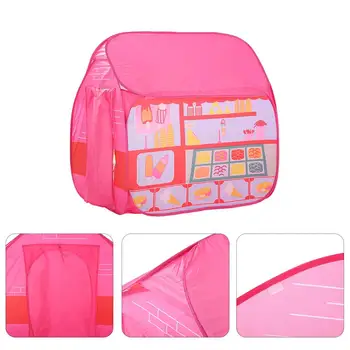 

Children's Tent Princess Boy Camping Game House Kids Outdoor Indoor Fun Play Big Tent Playhouse Single Outdoor Vierecken House O