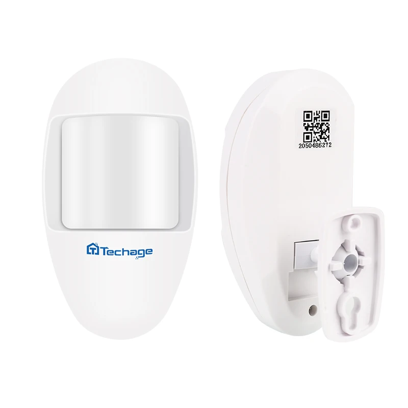 

Techage Door Windows Wireless PIR Motion Sensor Infrared Alarm Detector For Wifi GSM Home Burglar Alarm System Security Kit Set