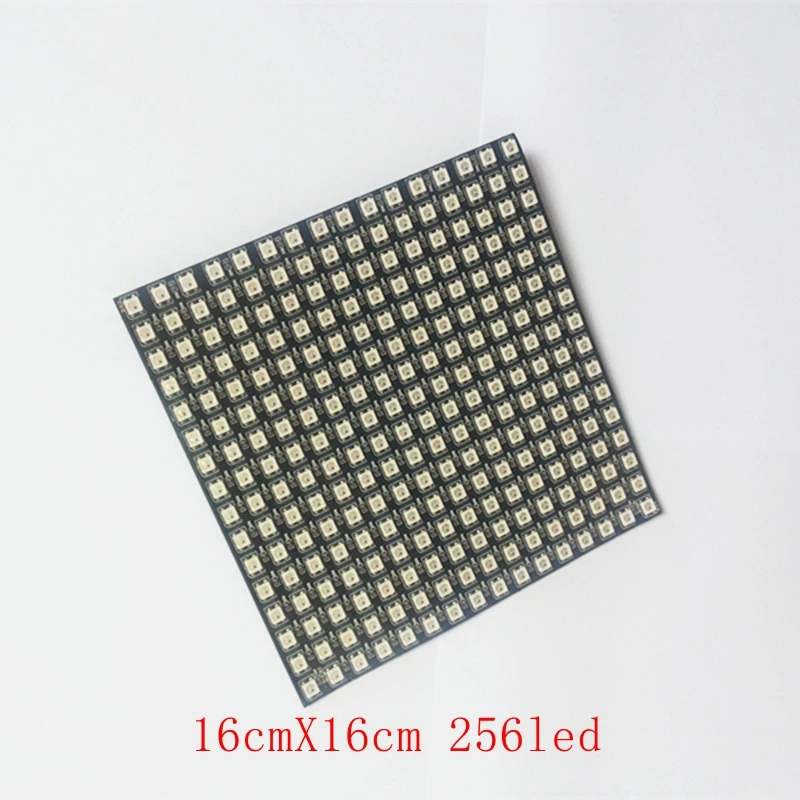 16x16 8x32 8x8 Ws2812b Digital Led Flexível Painel Levou Pixels Endereçáveis Sonho Cheio Cor Dc5v 12 16x16 8x32 8x8 led pixels ws2812b digital