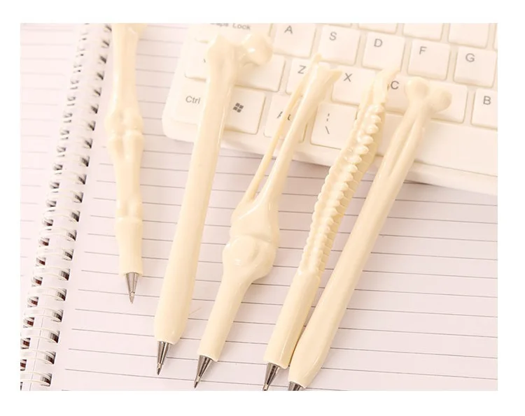 30 шт./лот костей ручка 0,7 мм кости шариковая ручка для письма подписи, такие как канцелярские товары, подарок школьные принадлежности F082