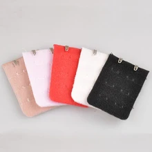 5 шт./лот Лидер продаж дамы полезные бюстгальтер крючки на бюстгалтер для регулировки размера Расширение 2 Крючки 3 ряда регулируемый пряжки ремня черный/белый/красный