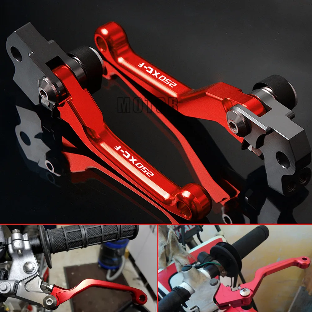 

For KTM 250XC-F 250 XC-F 2007-2013 2014-2018 250XC-F Motocross Motorcycle Pivot Brake Clutch Levers Dirt Bike Pit Brake Handle