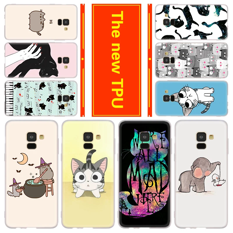Для Samsung чехол A72 A71 A70 A52 A51 A50S A50 A42 A32 A21S A20S A20 A30 A12 5G A8 A7 A6 плюс одежда для сна с милыми