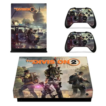 

Tom Clancy's The Division 2 Skin Sticker Decal For Microsoft Xbox One X Console and Controller For Xbox One X Skin Sticker Vinyl