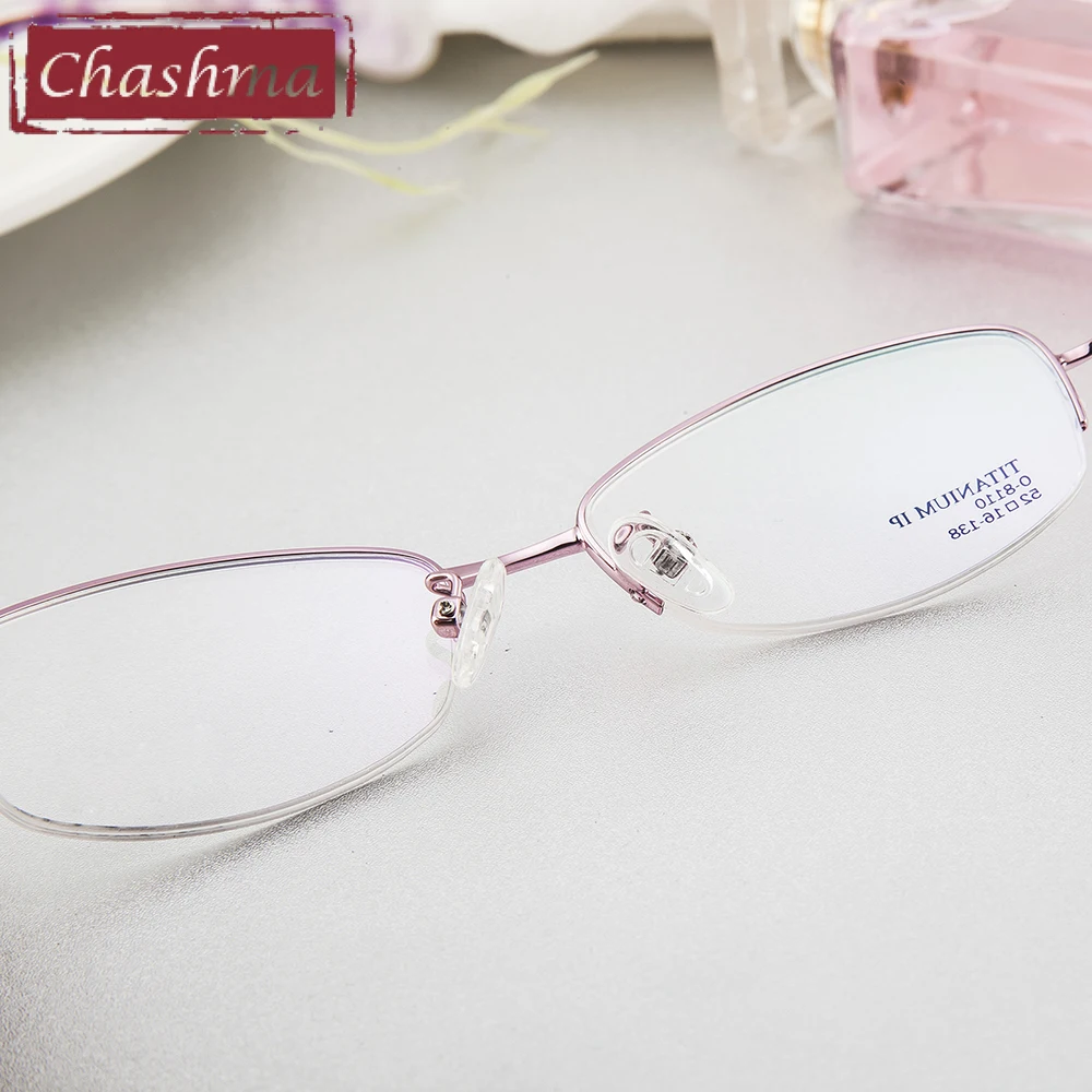 Брендовые женские качественные очки Chashma полуободковые с оправой для