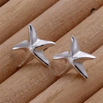 Free Shipping Fashion Jewelry Wholesale High Quality 925 Sterling Silver Stud Earrings YE154 | Украшения и аксессуары