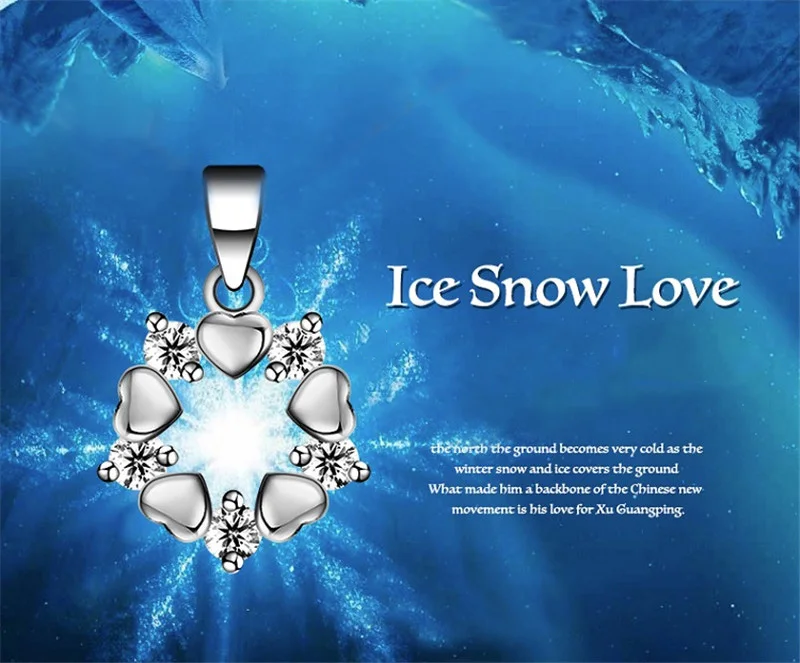 Delicate Silver Color Dazzling Zircon Necklace Ethnic White & Purple Heart Pendant Necklaces Jewelry Women Ladies Birthday N28 (11)