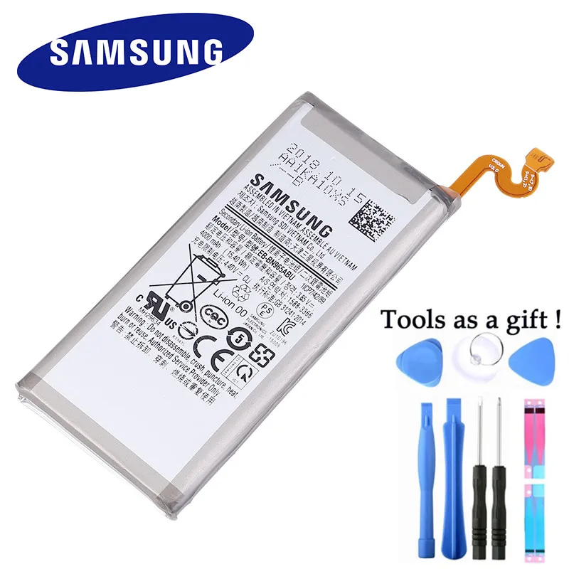 

100% Original Replacement Samsung Battery For Galaxy Note9 Note 9 N9600 SM-N9600 Genuine Battery EB-BN965ABU 4000mAh EB-BN965ABE