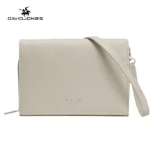 DAVIDJONES Women Cross body bag Purse Bag Vintage Handbags Women Messenger Bags Female Purse Shoulder bags