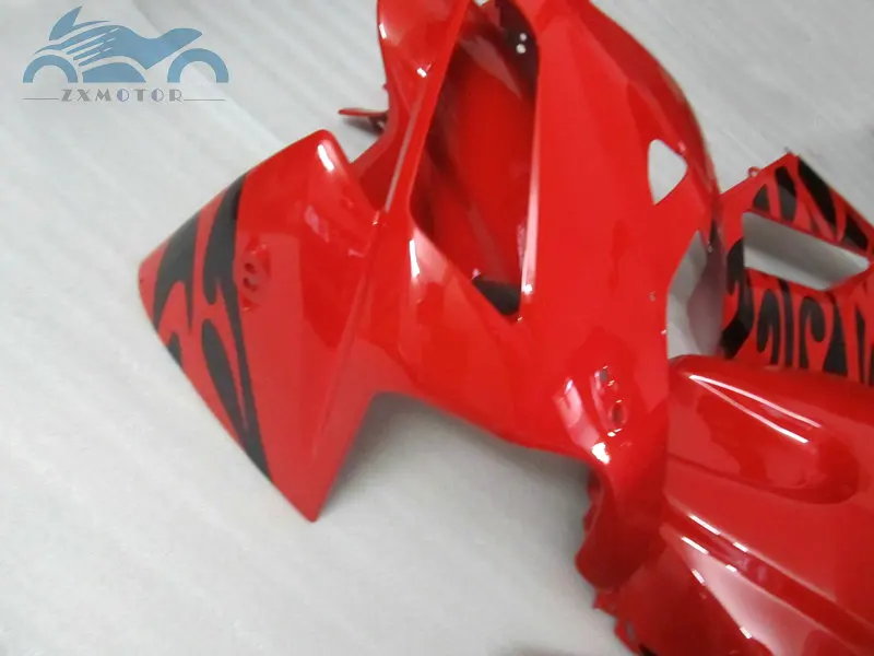 Высококачественный Комплект обтекателя впрыска, пригодный для Honda CBR600RR 2005 2006 CBR 600RR 05 06 soprts обтекатель наборы набор черно-красных корпусных деталей QQ13