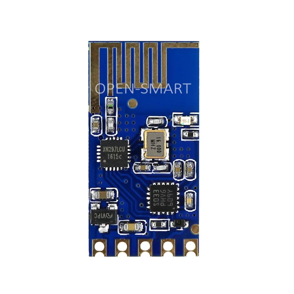 Открытый Смарт SMD 2,4G беспроводной последовательный прозрачный модуль приемопередатчика для Arduino беспроводной к последовательному порту совместим с 3,3 В/5 В