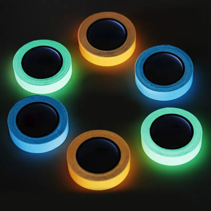 3m PET Luminous Tape Glow In The Dark Night Fishing Cycling DIY Safety Warning