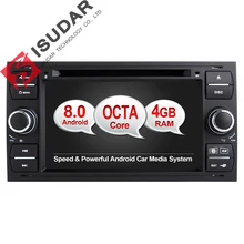 Android 8 0 Octa Cores 4GB RAM Car DVD Player For Ford Mondeo Focus Transit C