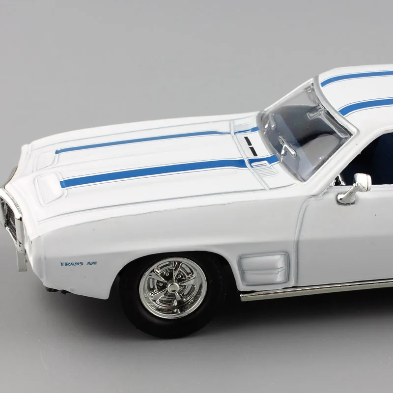 1:43 Брендовые мини весы Pontiac 1969 Жар-птица Транс АМ Классический Дисплей Металлический автомобильный коллекционный автомобильный модель игрушки для детей