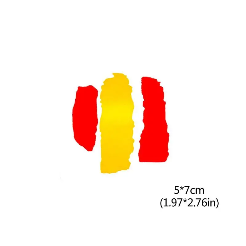 1PC Creative Spain Decal Stickers For Cars Motorcycles Refrigerators Decor Cars Stickers