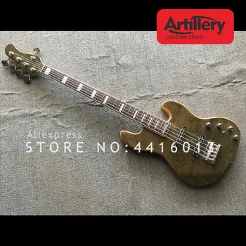 

IN STOCK Artillery factory custom 5 strings bass guitar mahogany body with rosewood fingerboard musical instrument shop