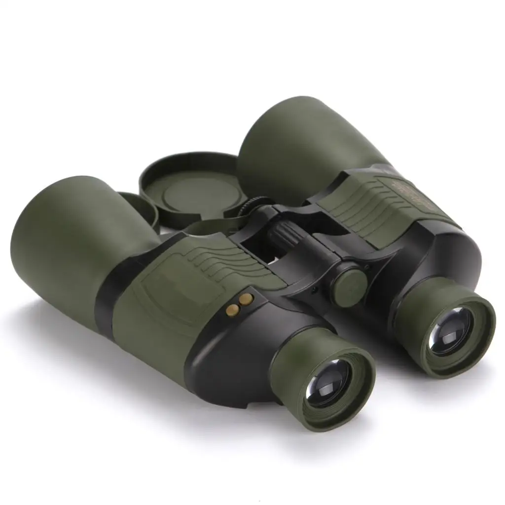 HD العلامة التجارية 10X50 السيارات التركيز للماء rangefinder مناظير تلسكوب الصيد السياحة البصرية في الهواء الطلق الرياضية العدسة مناظير