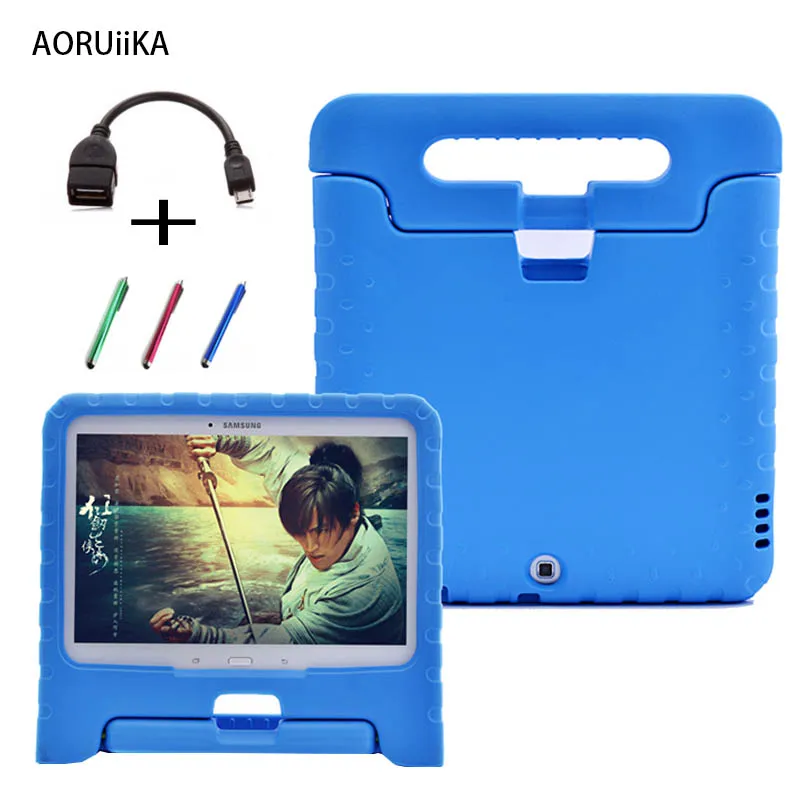 

For Samsung Galaxy Tab 4 10.1 T530 T531 T535 / Tab 3 10.1 P5200 GT-P5210 P5220 Kids Drop Proof Safe Soft Foam Cover Case