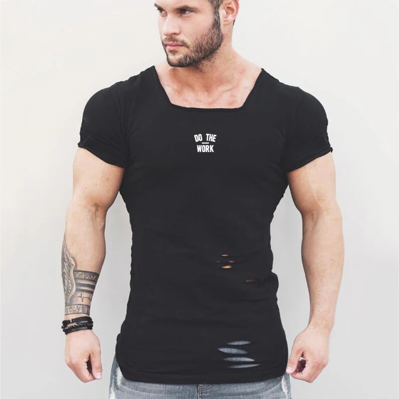 Ukraine Ukranian Ripped Effect Under Shirt Mens T-Shirt