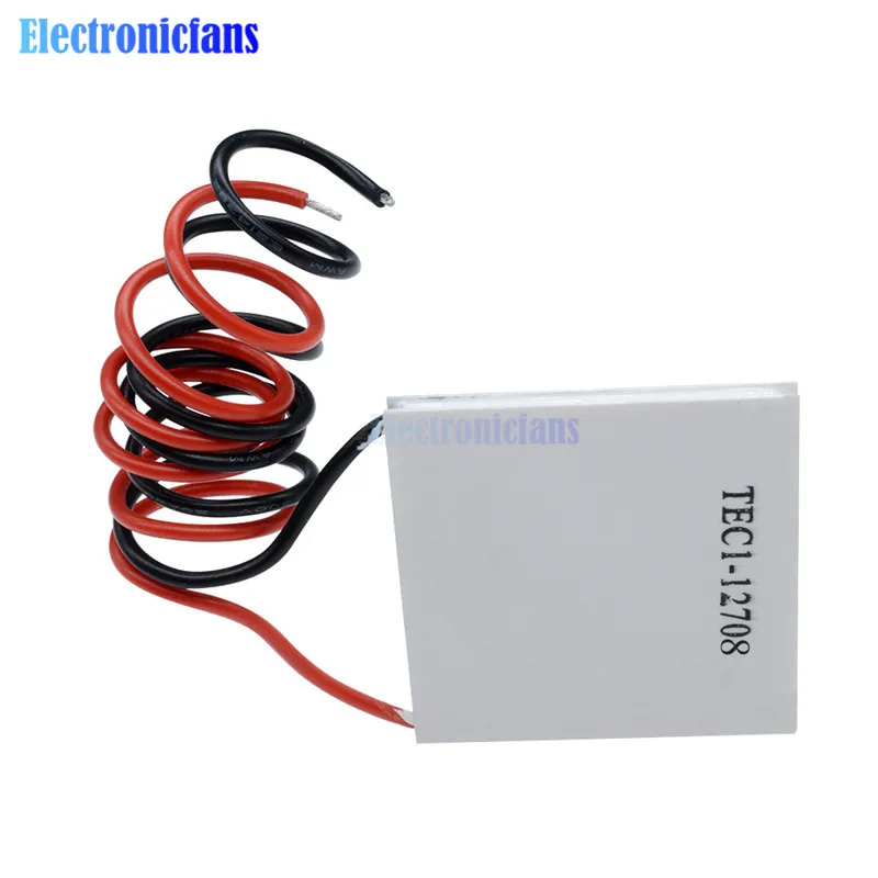 1PCS new 8A TEC1-12708 12V DC Heatsink Thermoelectric Cooler Peltier Cool Plat