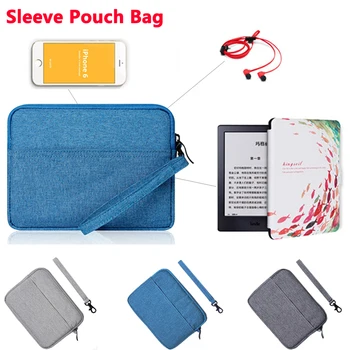 

Fashion Zippered Sleeve Bag Case For 6 inch eBook Onyx Boox Caesar 2 Protective Cover eReader Bag with Wrist Band Dual Storage