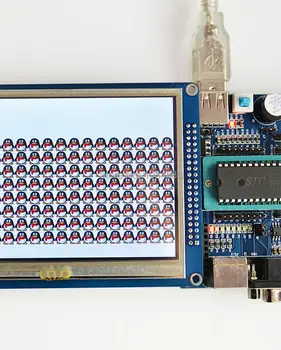 

5" inch TFT LCD Display 800*480 Touch Panel Screen Module With SSD1963 Controller SD Card LED Backlight