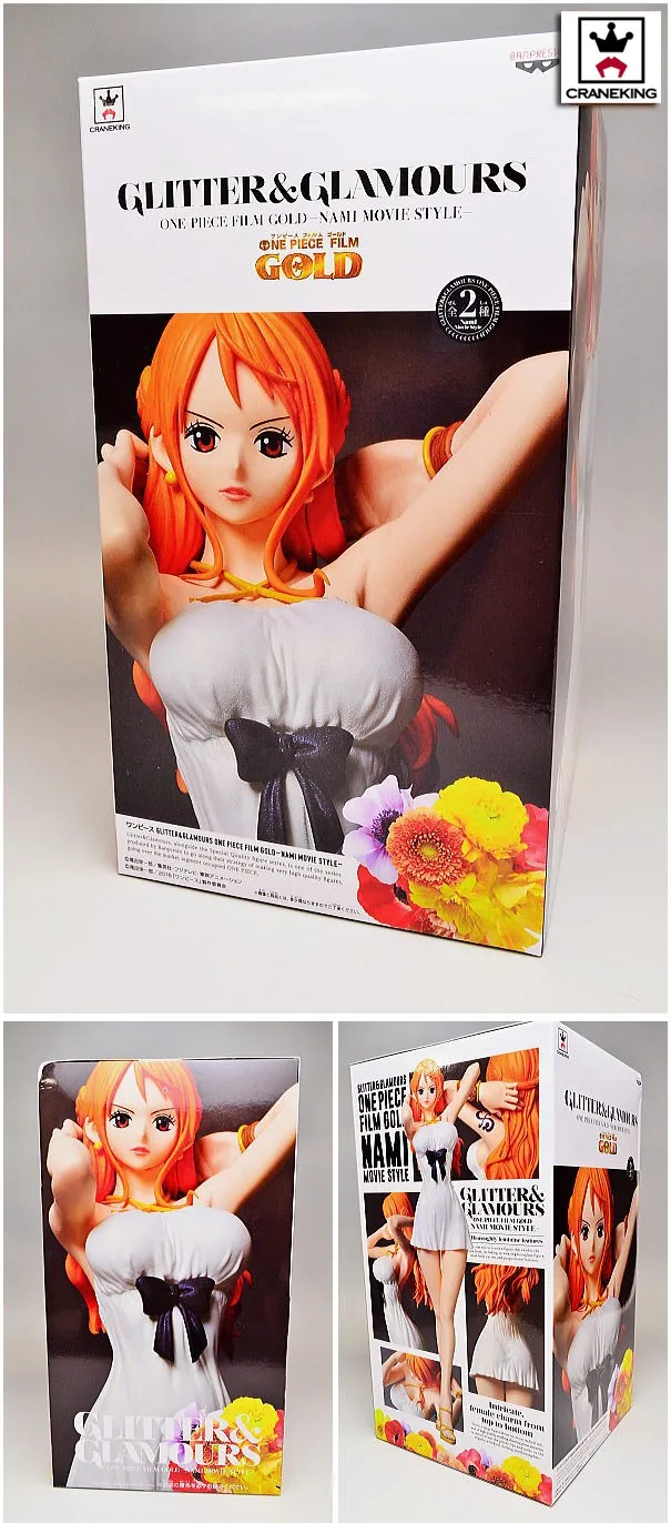 100 Original Banpresto Glitter Glamours Collection Figure Nami Movie Style White Dress Ver From One Piece Film Gold One Piece Banpresto Originalnami Figure Aliexpress