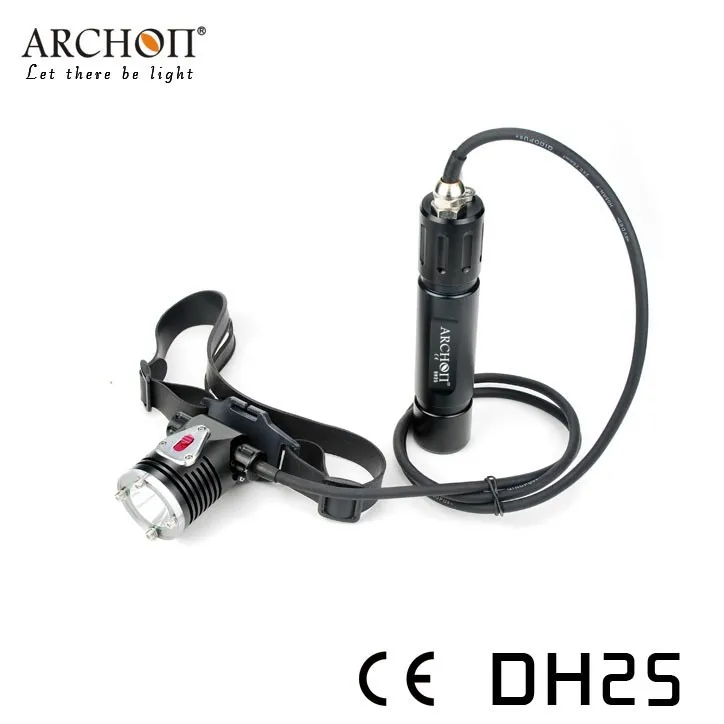 Светодиодная фара Archon DH25 WH31 Cree XM L U2 для подводного плавания|Фотографическое