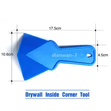 Caulking; Plastic Corner Tool; Cleaning Finisher; Builder tool; Grout Removal; Remover;Wall caulk;Drywall Corner Scraper; 1pc