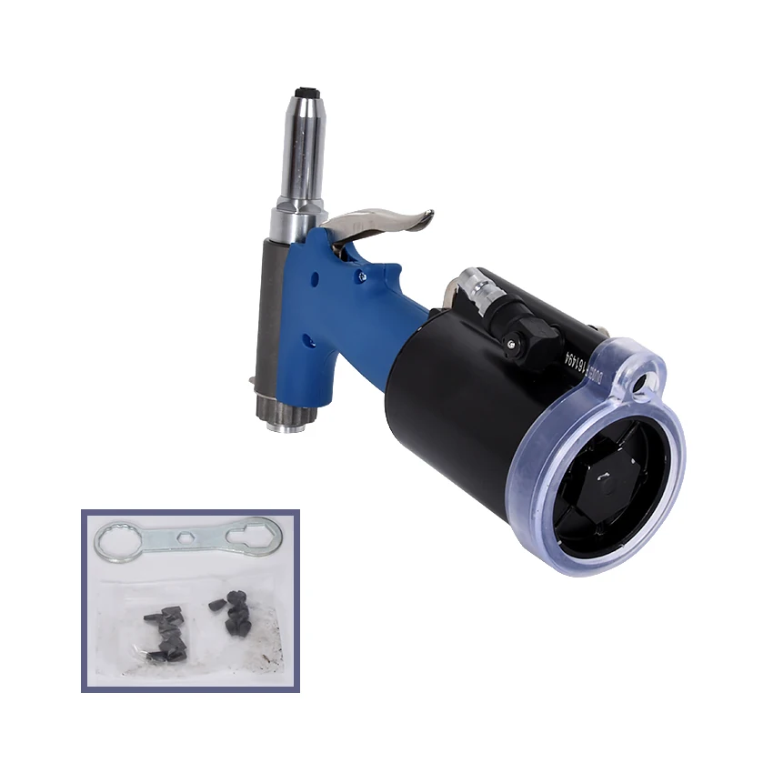 PT5000 Pneumatic Rivet Gun Pull Nail Rivet Machine Blind Gun for 3-5mm Aluminum/Iron/Stainless Steel 0.5-0 .7 Mpa