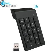G1 2,4G Беспроводная цифровая клавиатура USB ультра-тонкая цифровая клавиатура Мини эргономичный цифровой блок Стандартный 18 ключи для iMac/MacBook