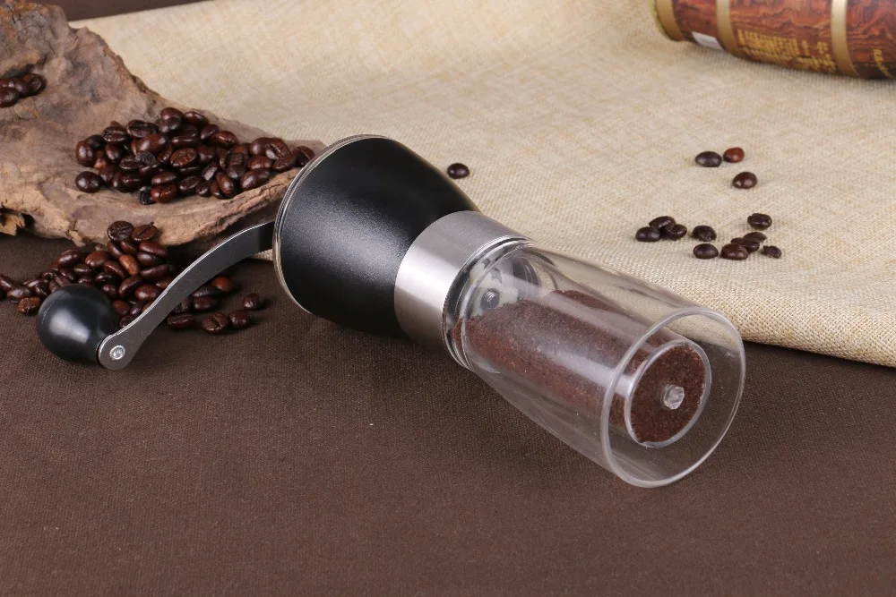 Mill Slim manual Coffee bean Grinder hand made,conical burr grinder